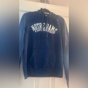 Notre Dame Hooded Sweatshirt - Navy Blue